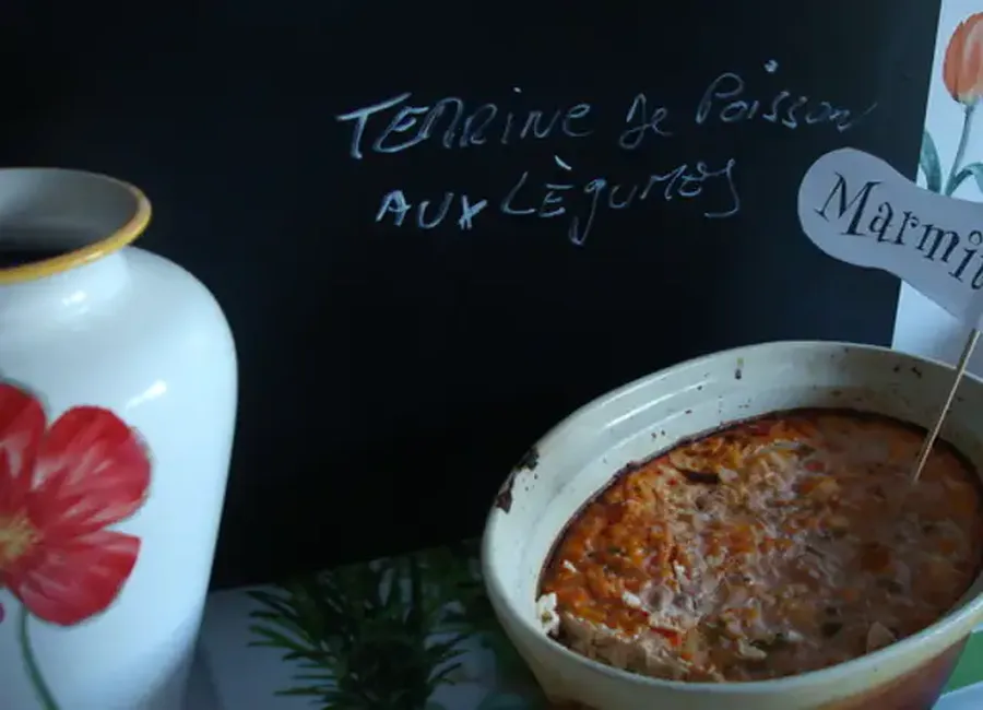 Terrine de poisson aux légumes