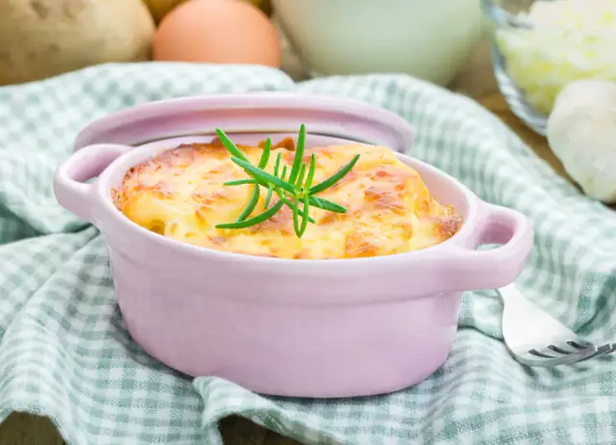 Gratin de surimi froid