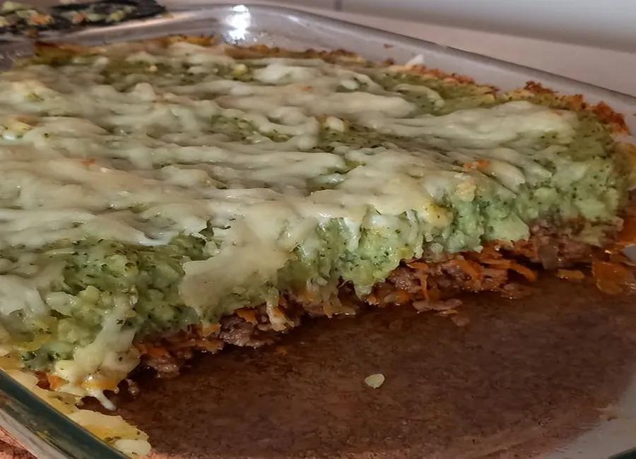 Parmentier de brocolis aux quatres épices