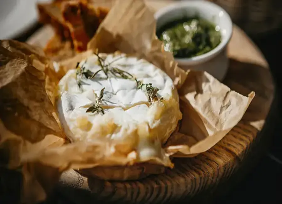 Camembert rôti au airfryer