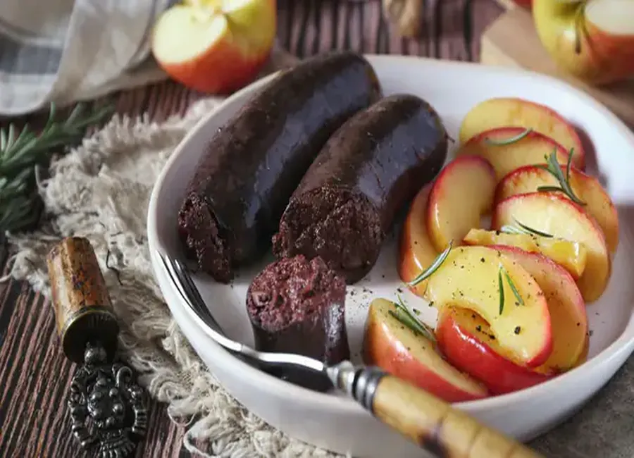 Boudin noir au airfryer