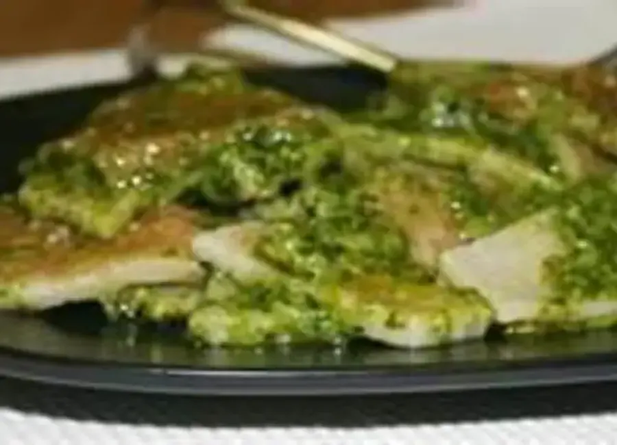 Testaroli al pesto