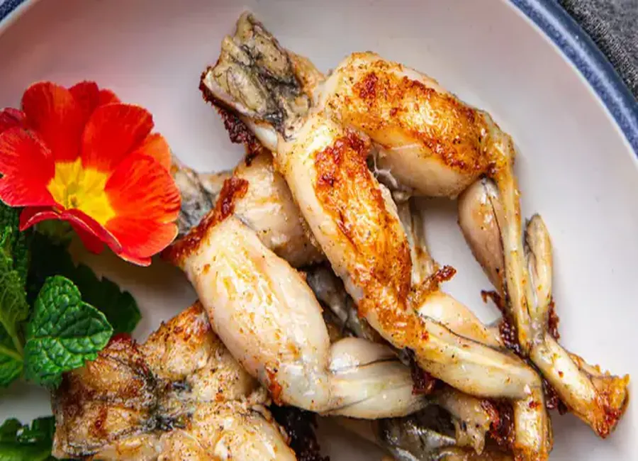 Cuisses de grenouilles au airfryer