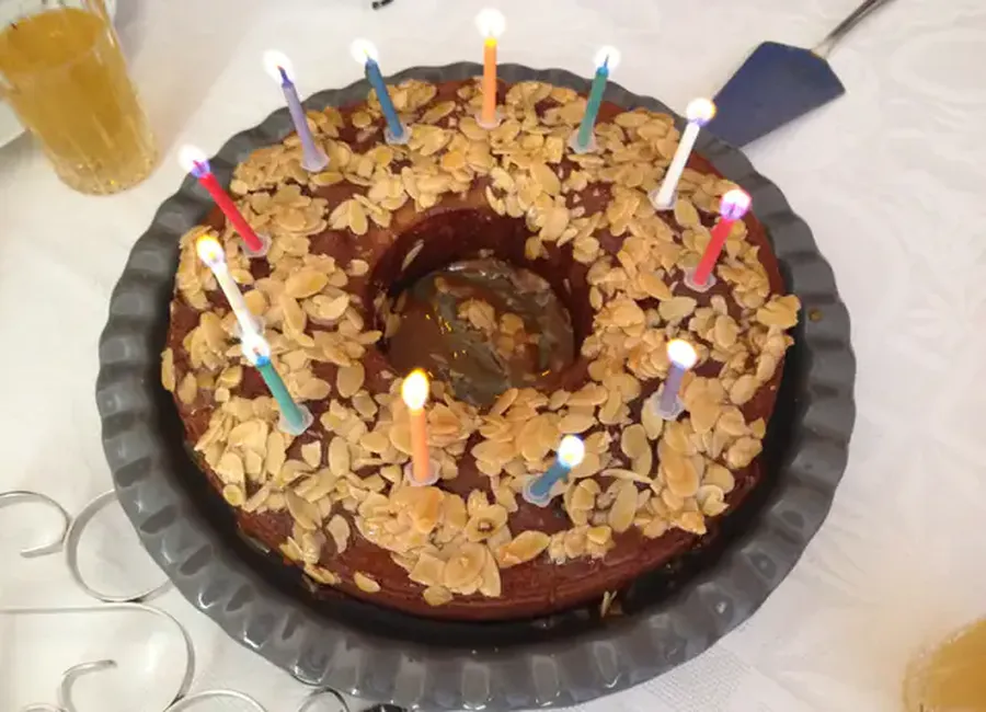 Gâteau aux saveurs orientales
