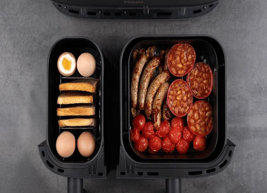 Petit-déjeuner anglais au airfryer