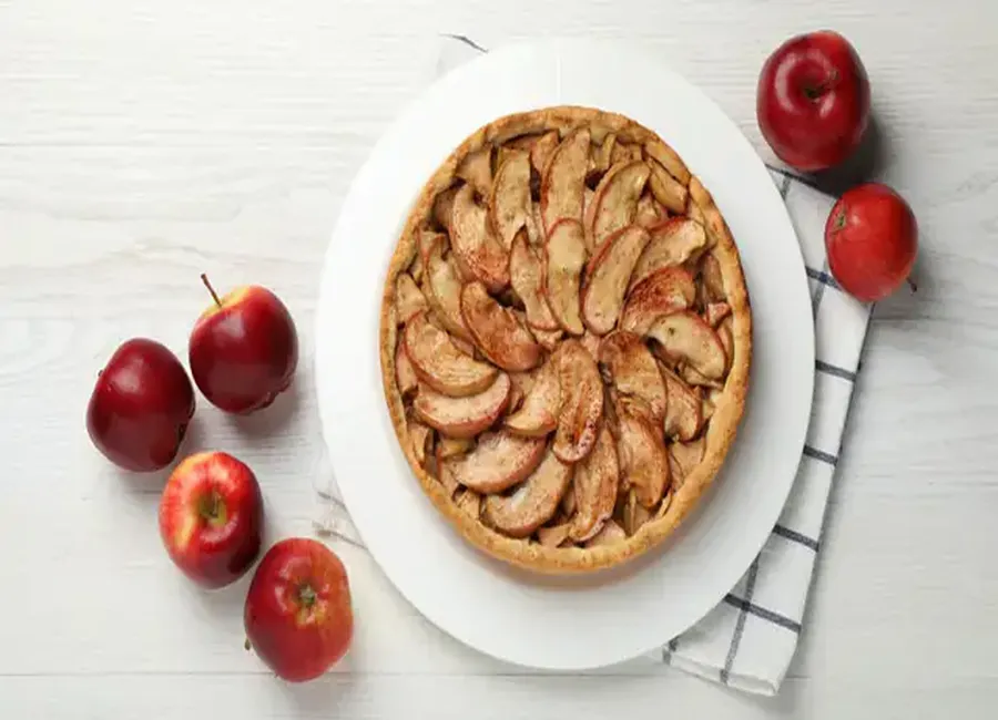 Tarte aux pommes au airfryer