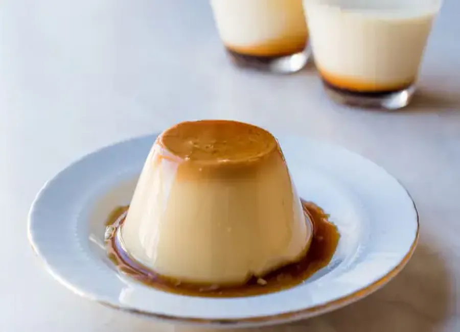 Crème aux œufs au airfryer