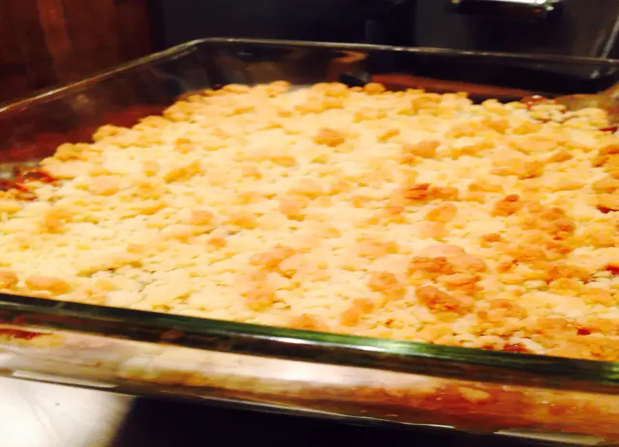 Crumble aux kiwis