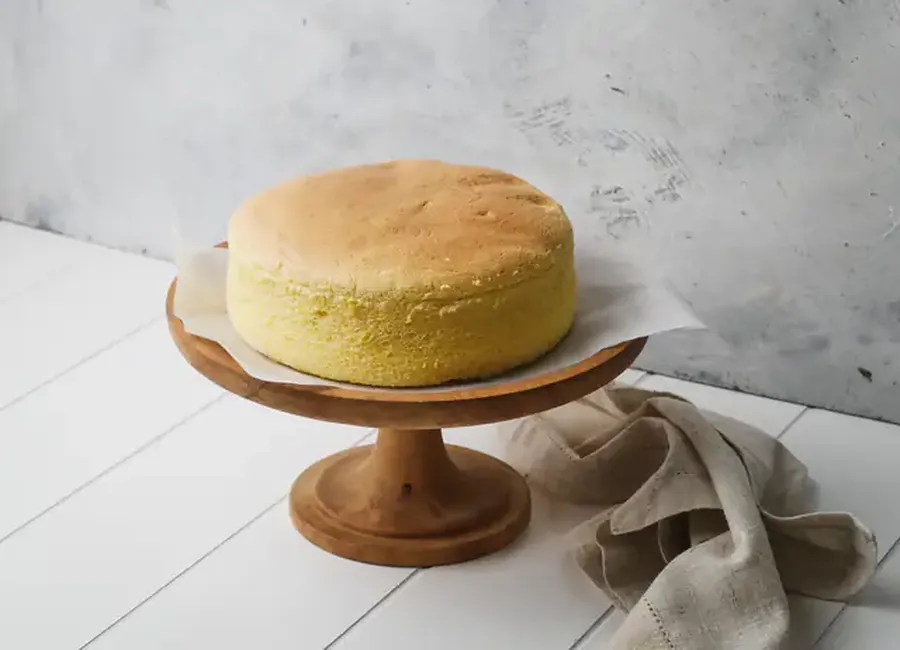 Cheesecake japonais léger