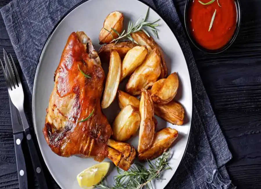 Jarret de porc au airfryer
