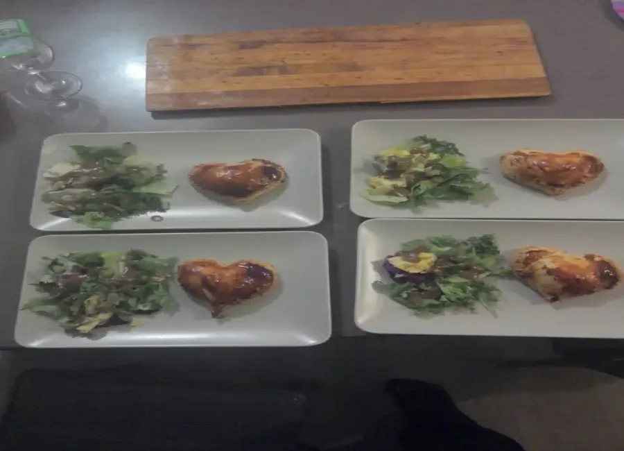 Feuilletés au saumon fumé
