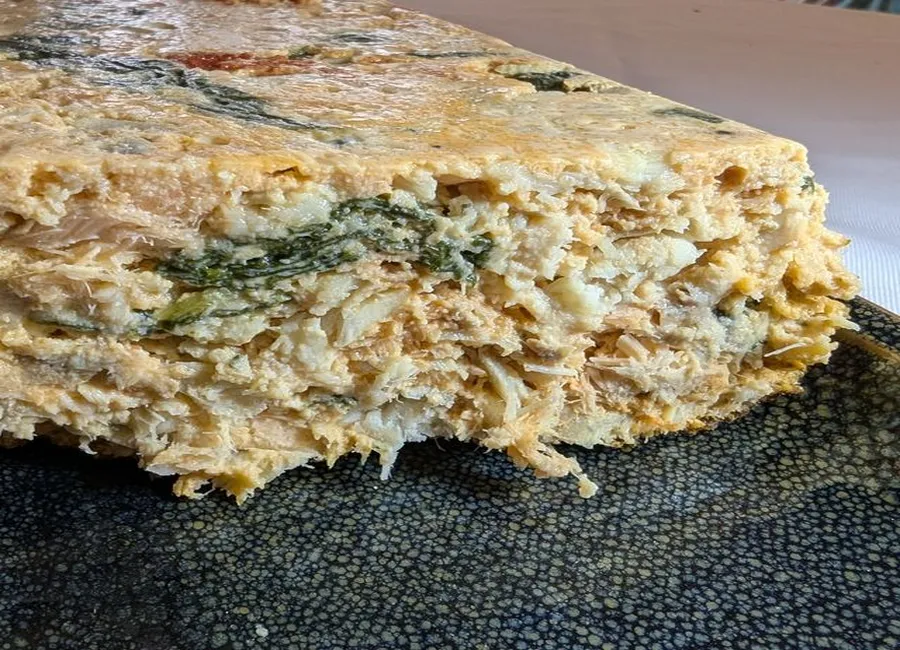 Pâté de poisson aux épinards