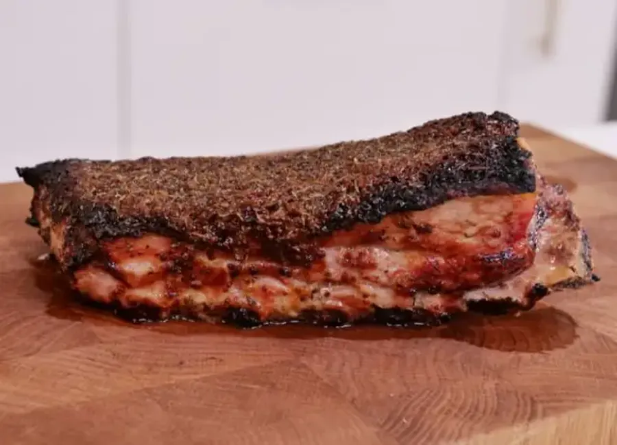 Ribs de porc laqués au miel et au thym au airfryer