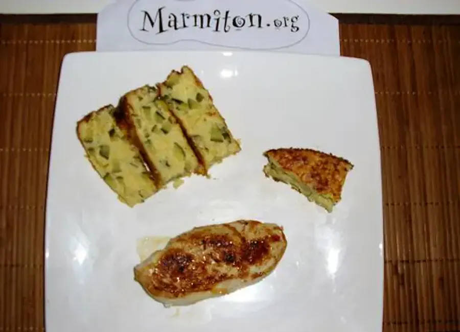 Tarte aux courgettes sans pâte