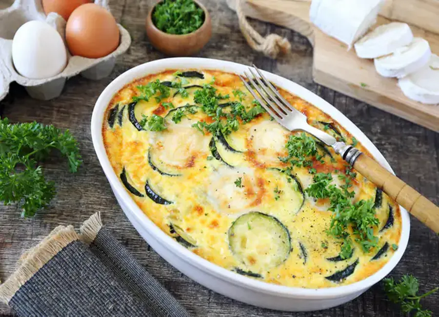 Gratin de courgettes au airfryer