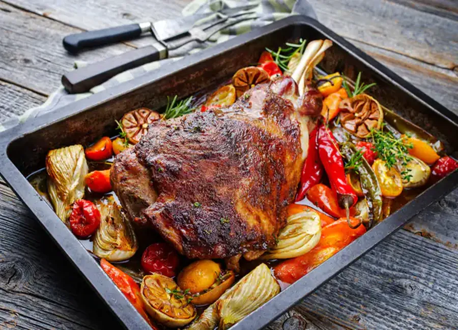 Gigot d'agneau aux herbes de provence au airfryer