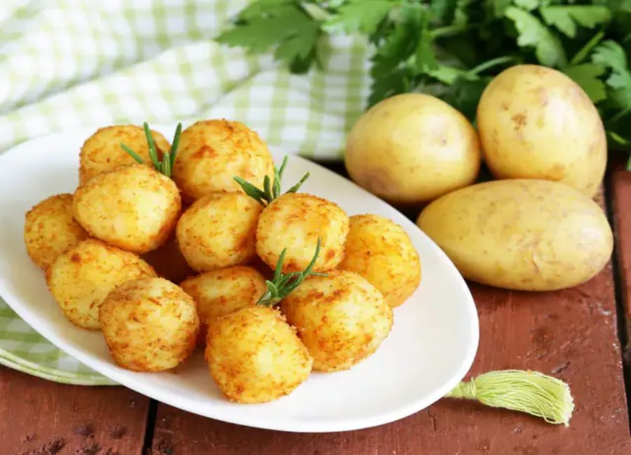 Pommes dauphines maison au fromage au airfryer