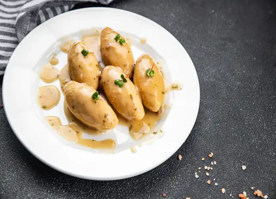 Quenelles gratinées à la béchamel au airfryer
