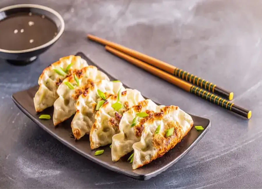 Gyozas aux crevettes maison