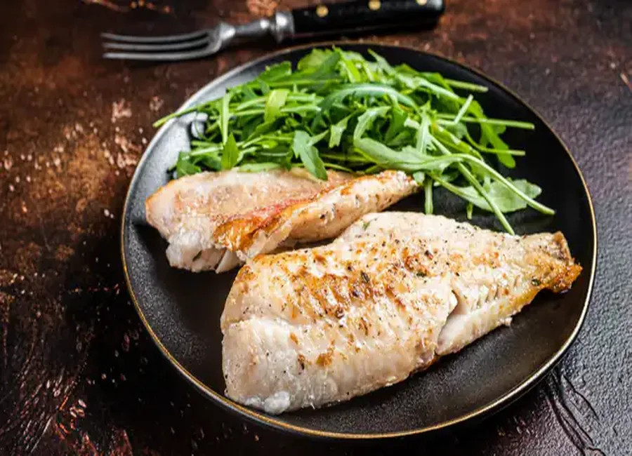 Filet de poisson grillé au airfryer
