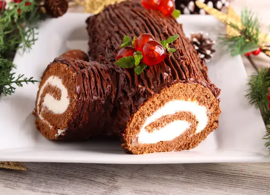 Bûche de noël au thermomix