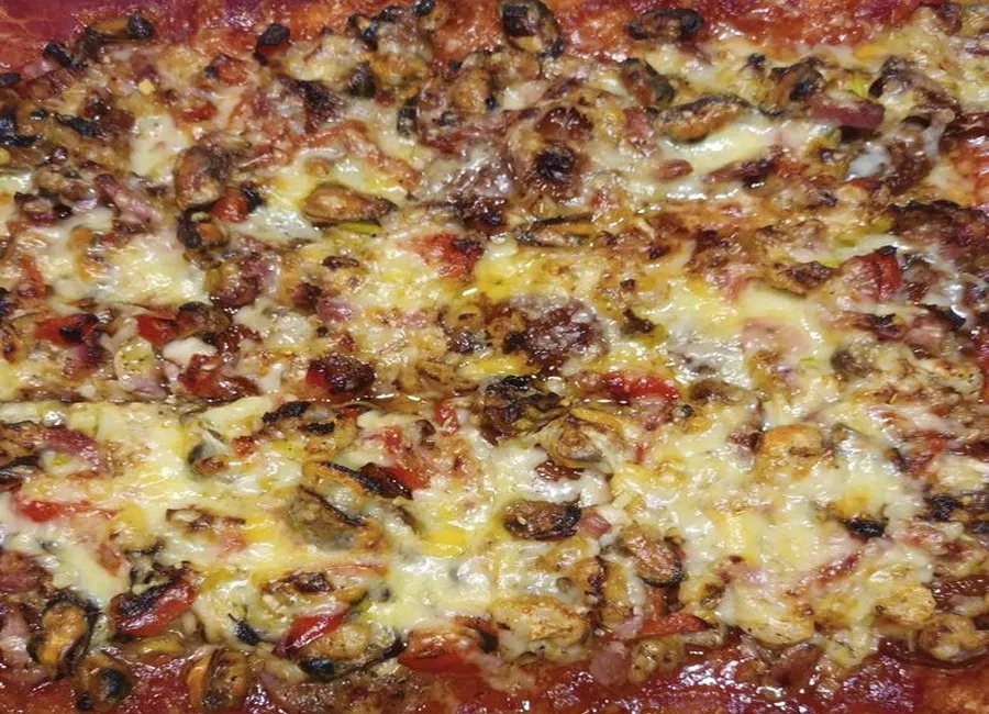 Pizza aux fruits de mer de a à z