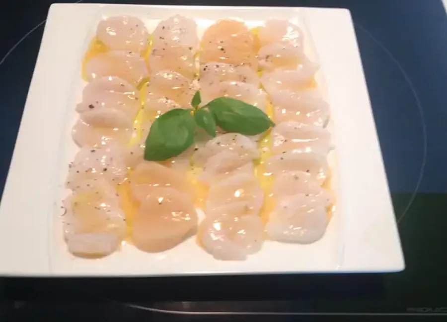 Tartare de noix de saint-jacques express