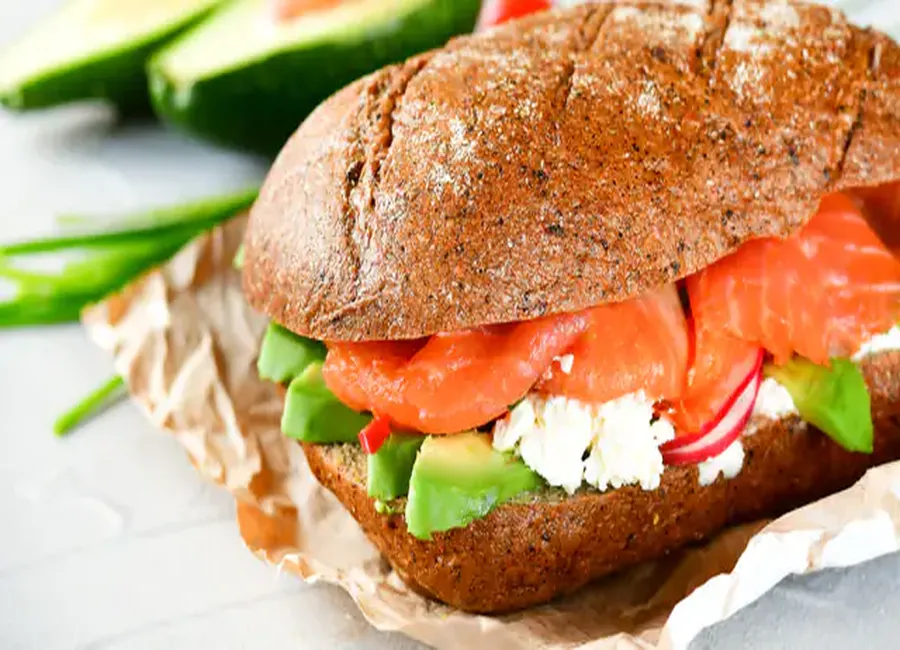 Paninis au saumon
