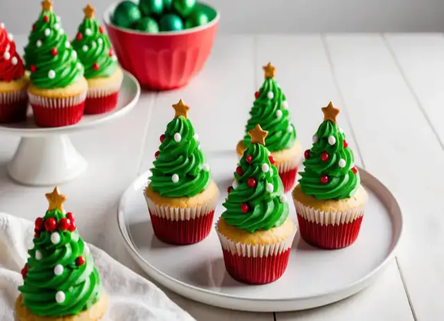 Cupcakes de noël