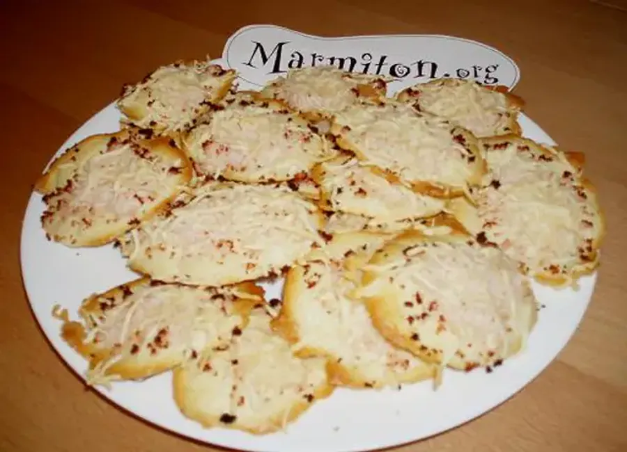 Tuiles au jambon
