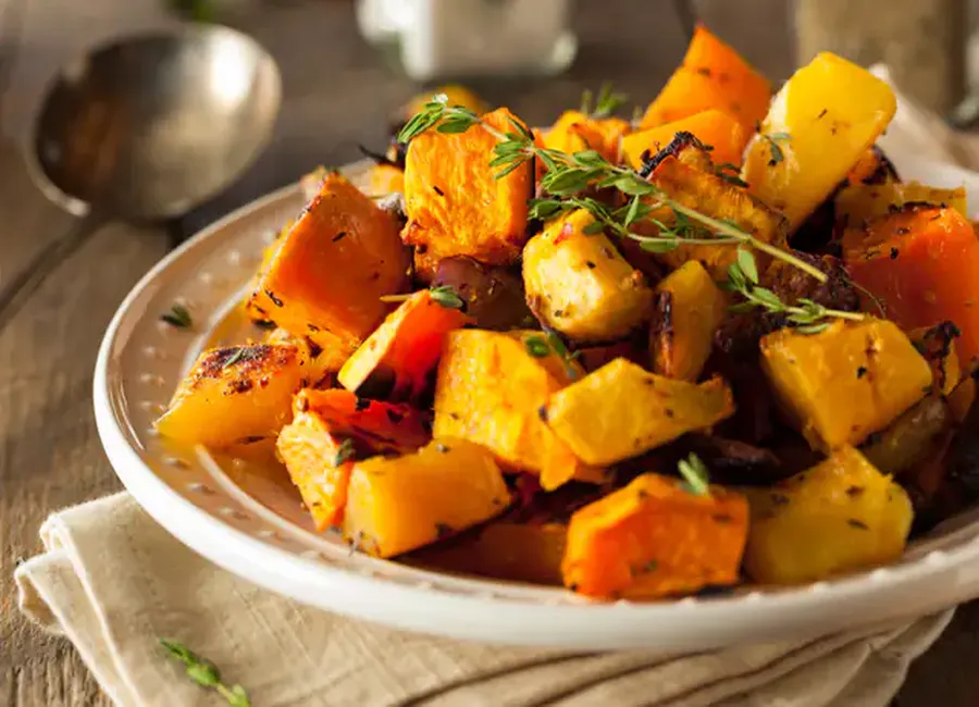 Potimarron rôti au airfryer