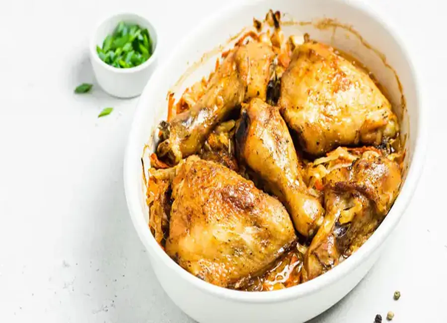 Pintade au cidre au airfryer