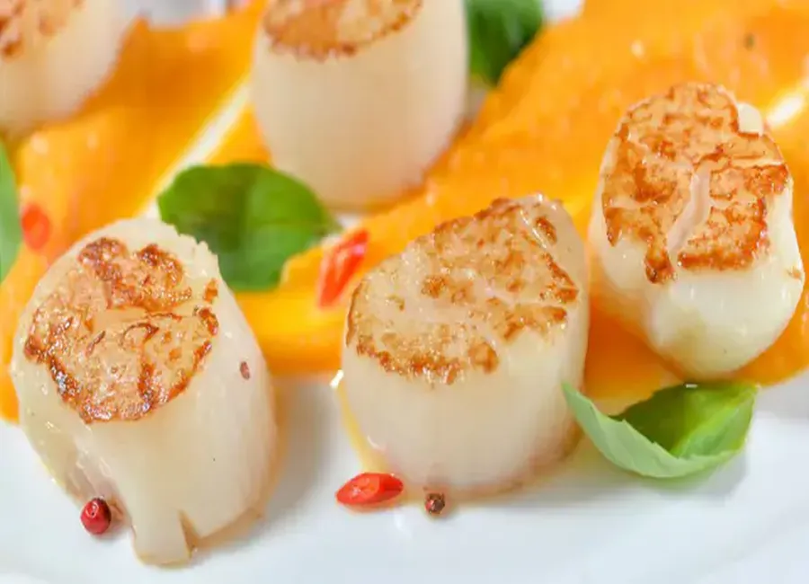 Noix de saint-jacques au airfryer