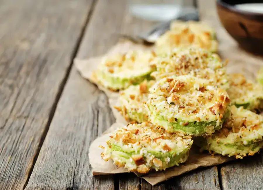 Chips de courgette au airfryer