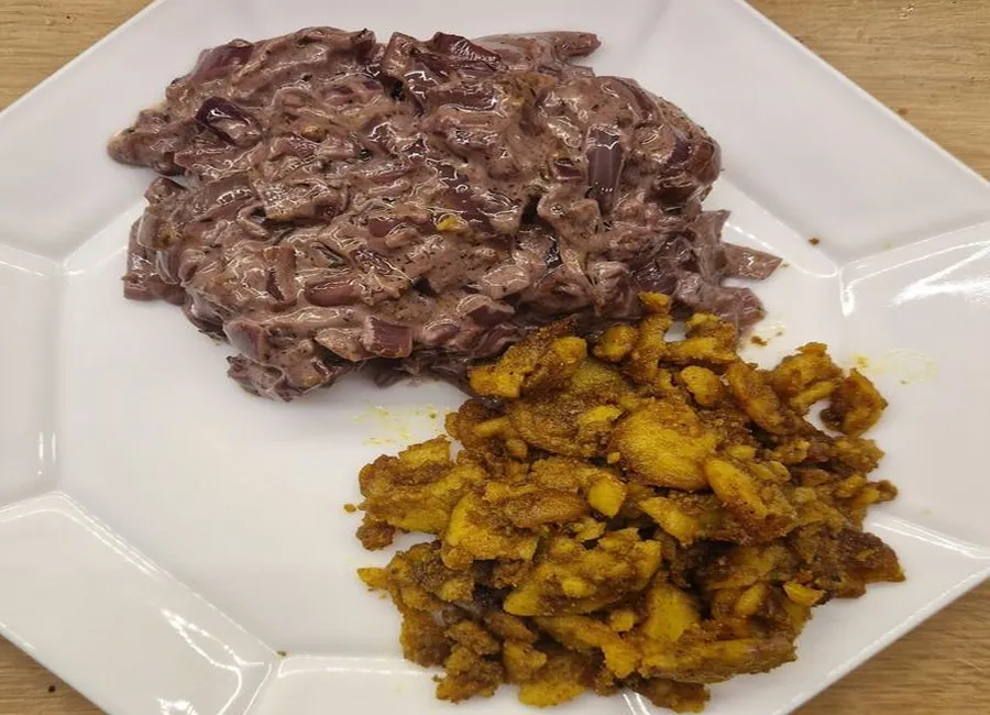 Sauce aux trois oignons (pour viande grillée)