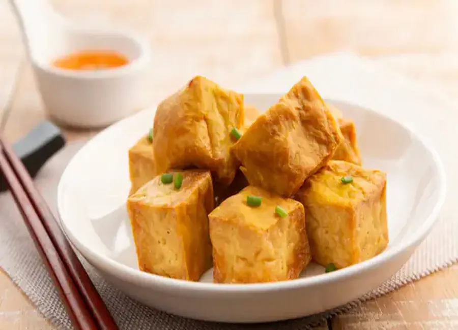 Tofu croustillant au airfryer