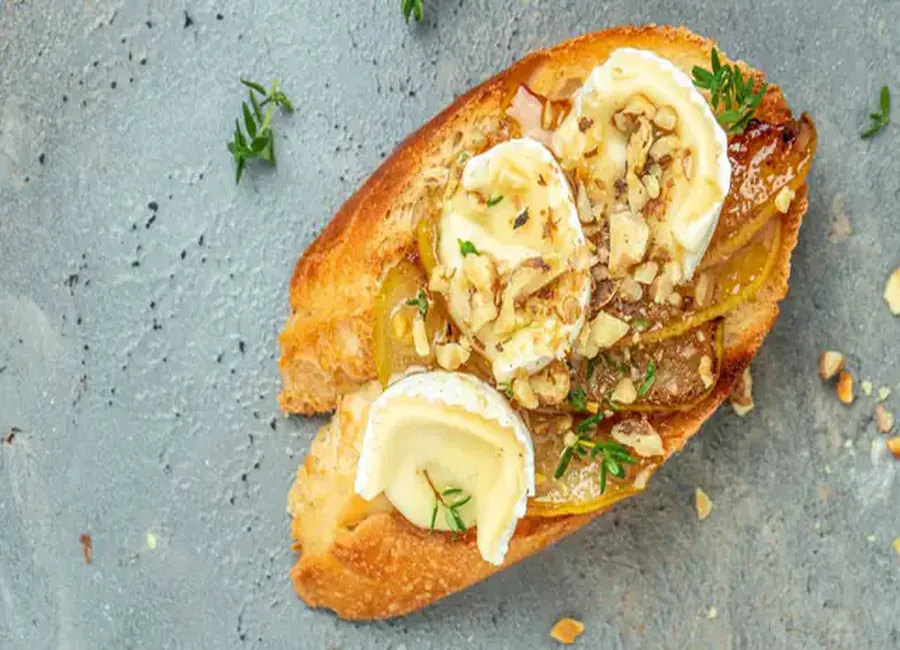 Toasts de chèvre chaud au airfryer