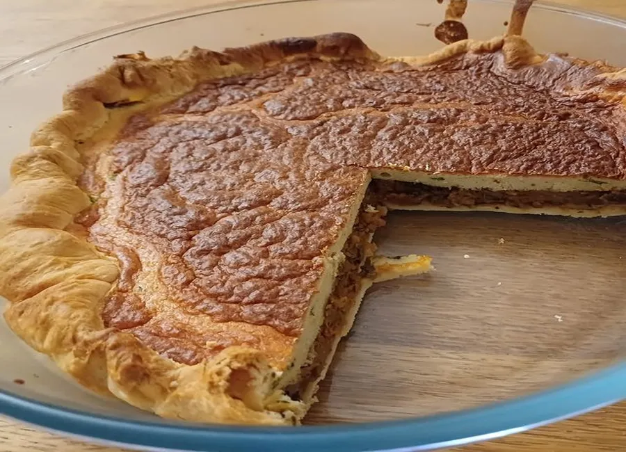 Tarte soufflée aux légumes