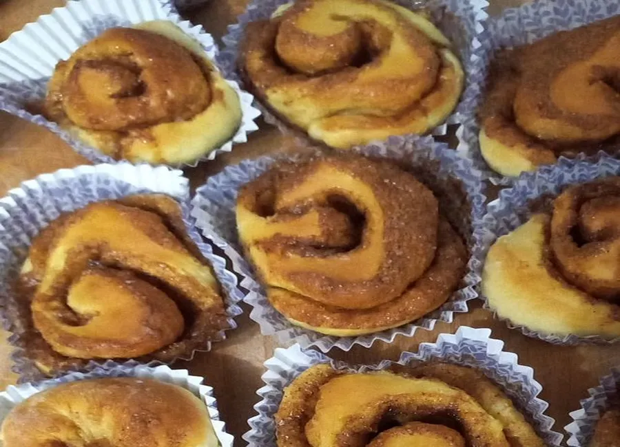 Cinnamon rolls (pains roulés à la cannelle)