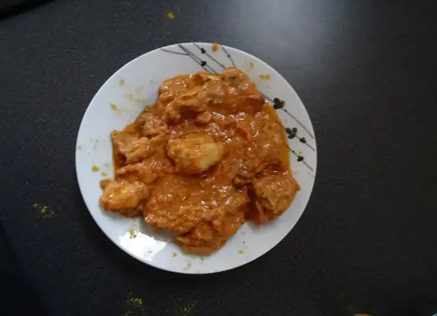 Poulet aux arachides à ma facon