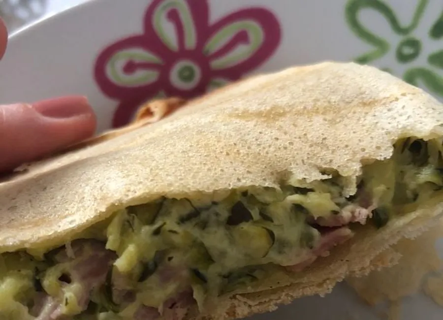 Brick jambon courgette