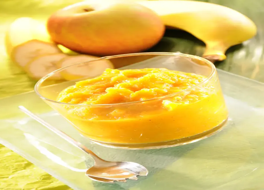 Compote pommes carottes bananes