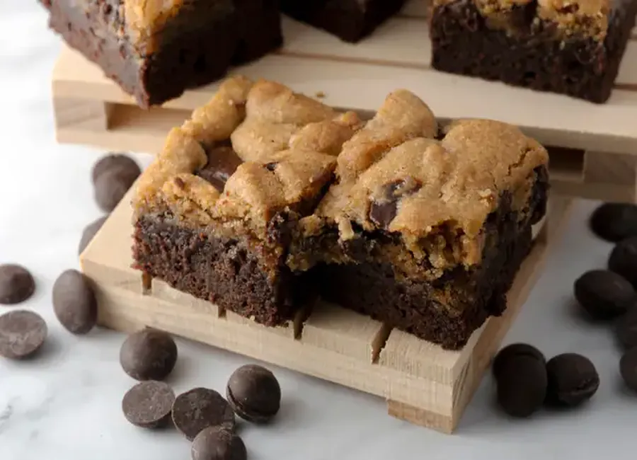 Brookie fondant et croquant au thermomix