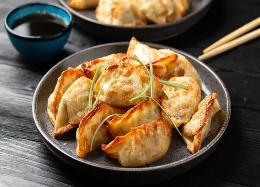 Gyozas aux crevettes faciles au airfryer