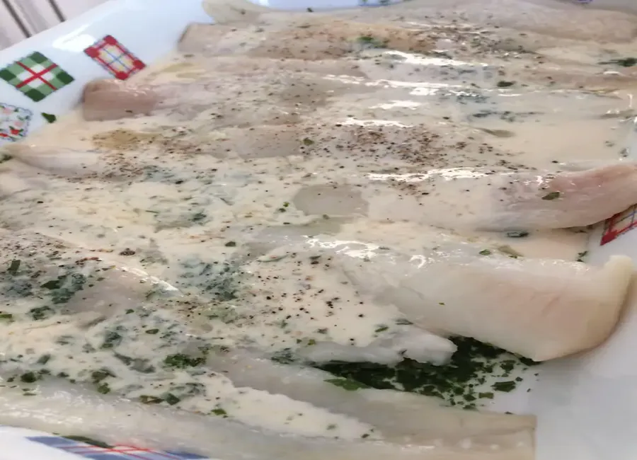 Filets de limande au persil