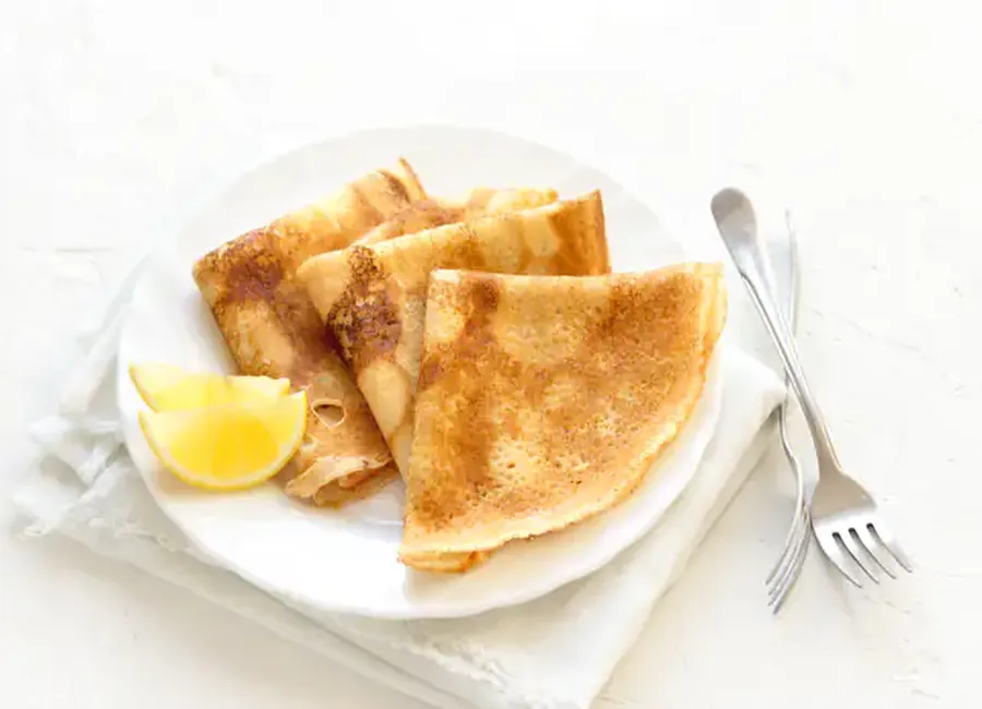 Pâte à crêpes (sans sucre)