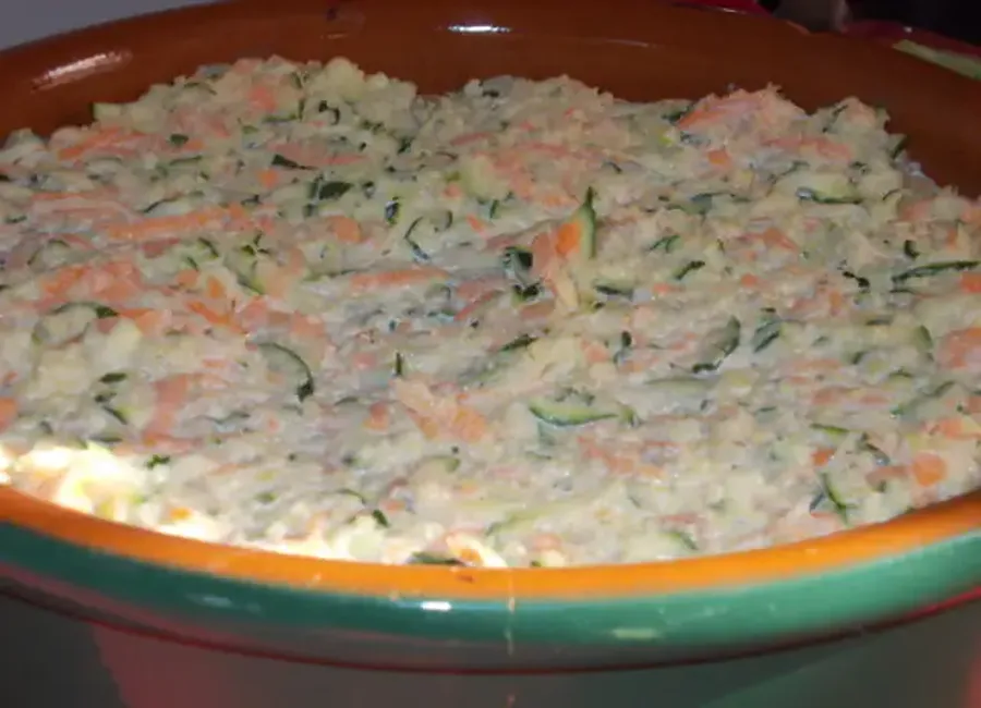 Flan carottes courgettes couscous
