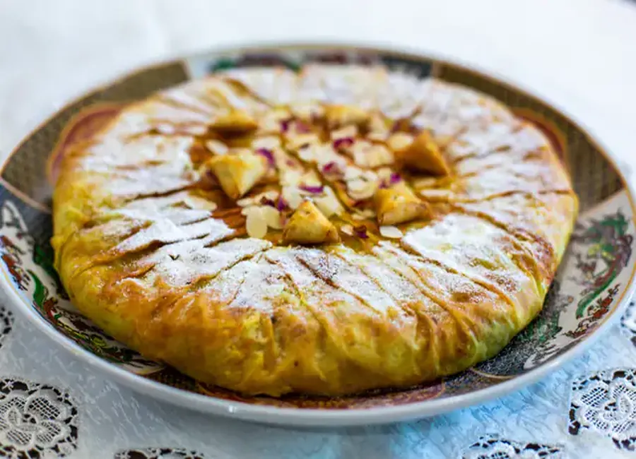 Pastilla au poulet au airfryer
