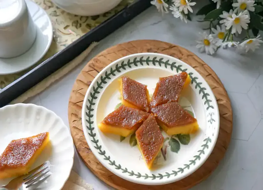 Gateau de semoule au miel