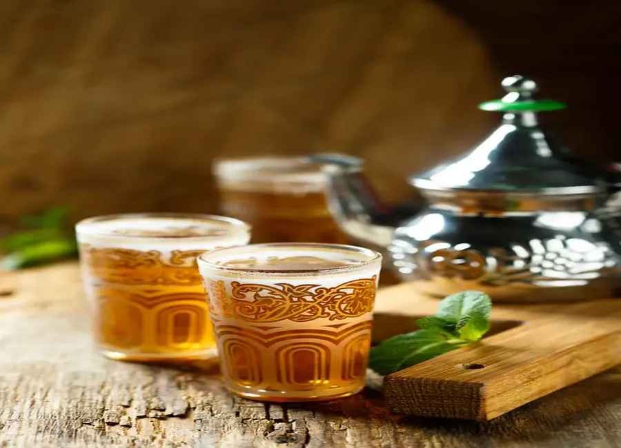Thé à la menthe